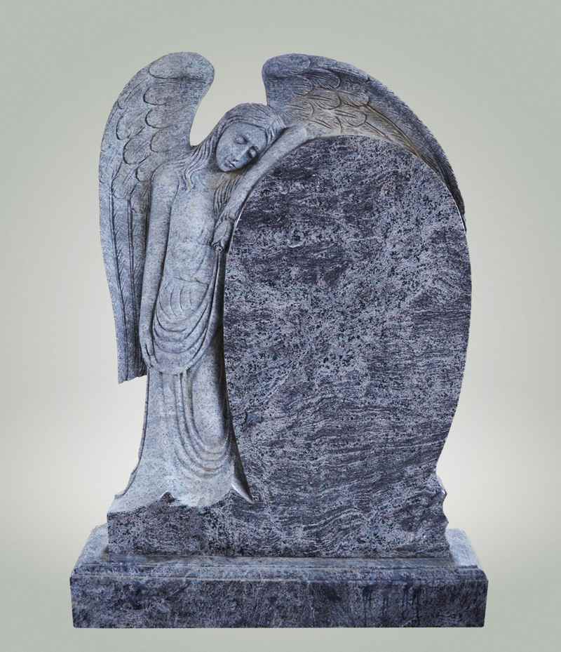 Достоинства гранитных памятников с ангелами